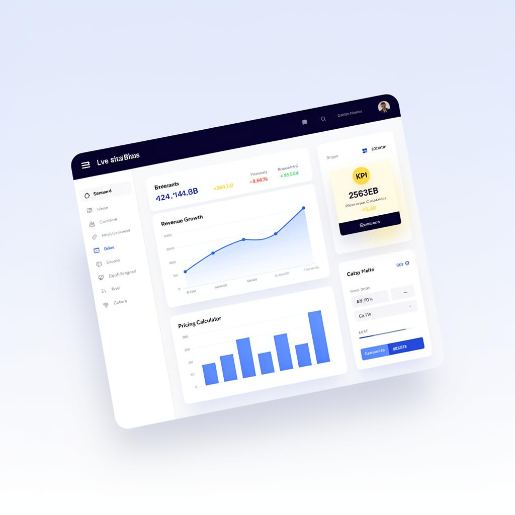 Dashboard SommaPlus de gestão financeira para pequenos negócios